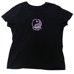 Vintage Vans "Chasing Harmony" Yin Yang Black Medium T Shirt